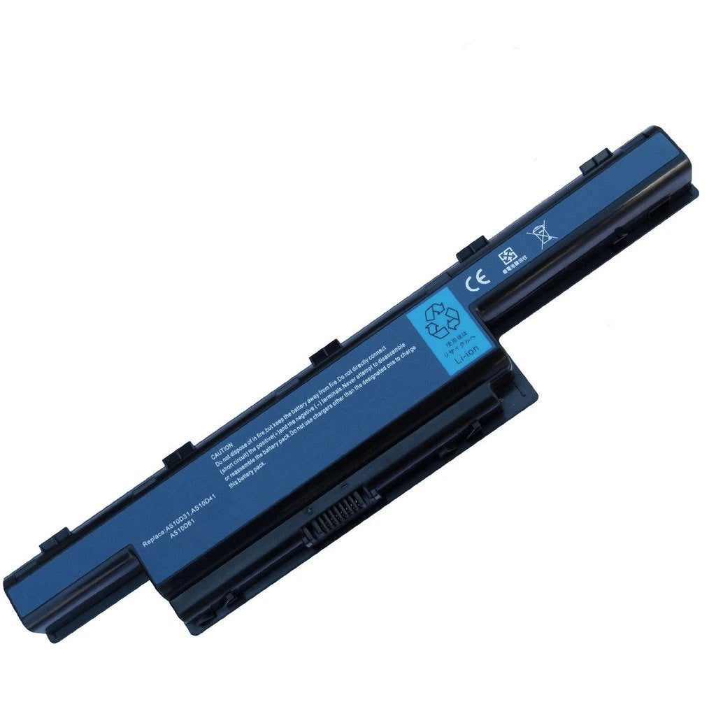 High-capacity laptop battery for Acer Aspire 4251 to 7750 series and TravelMate 4370 to 8572 series