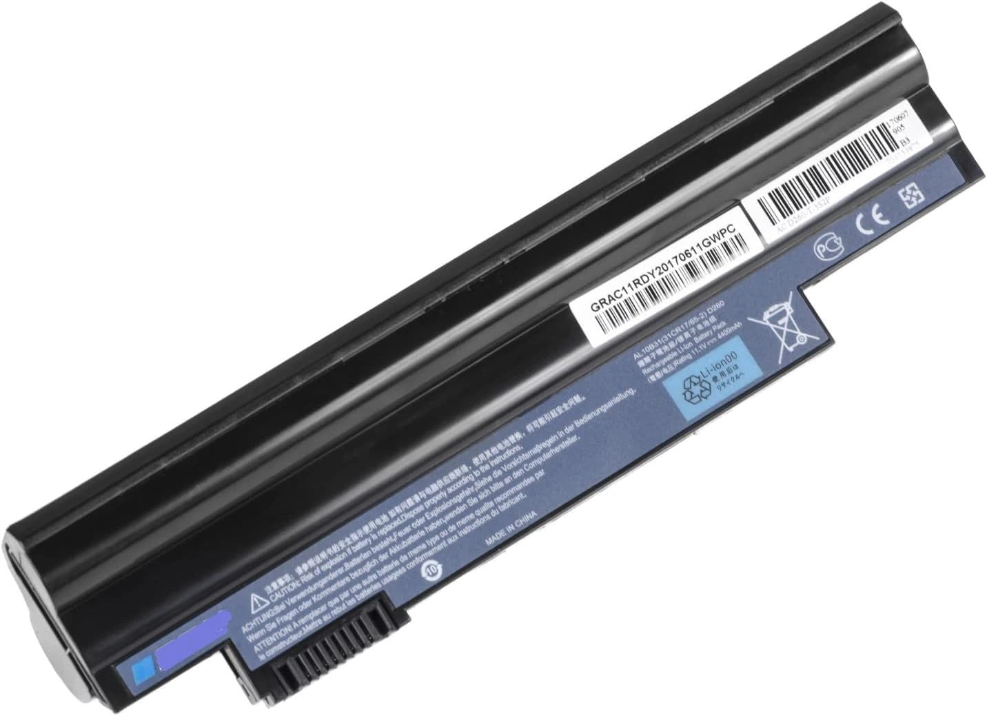 Battery compatible with Acer AO722, D257, D270, Happy 2