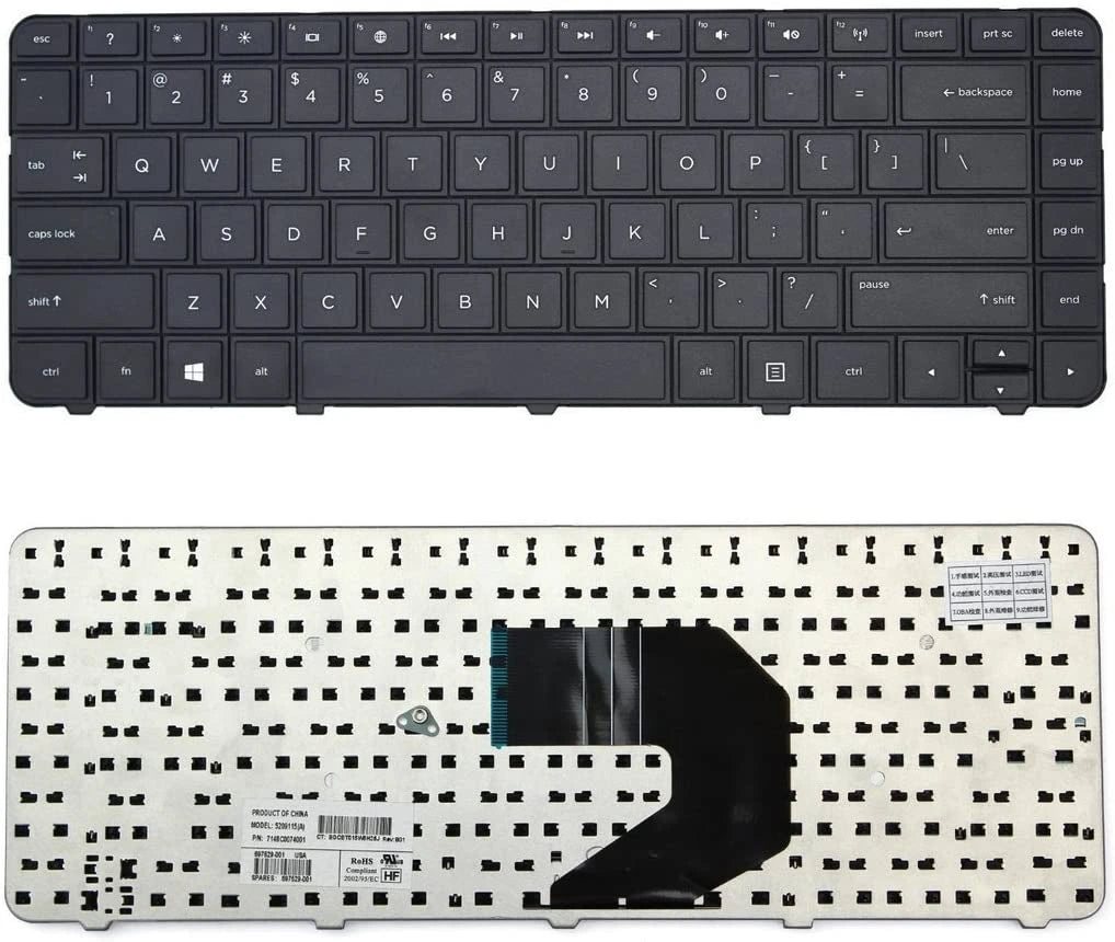 Laptop Keyboard for HP Compaq 431 435 430 630 630S CQ43 CQ57 G4 G6 – LQ377PA Replacement - Chotustore