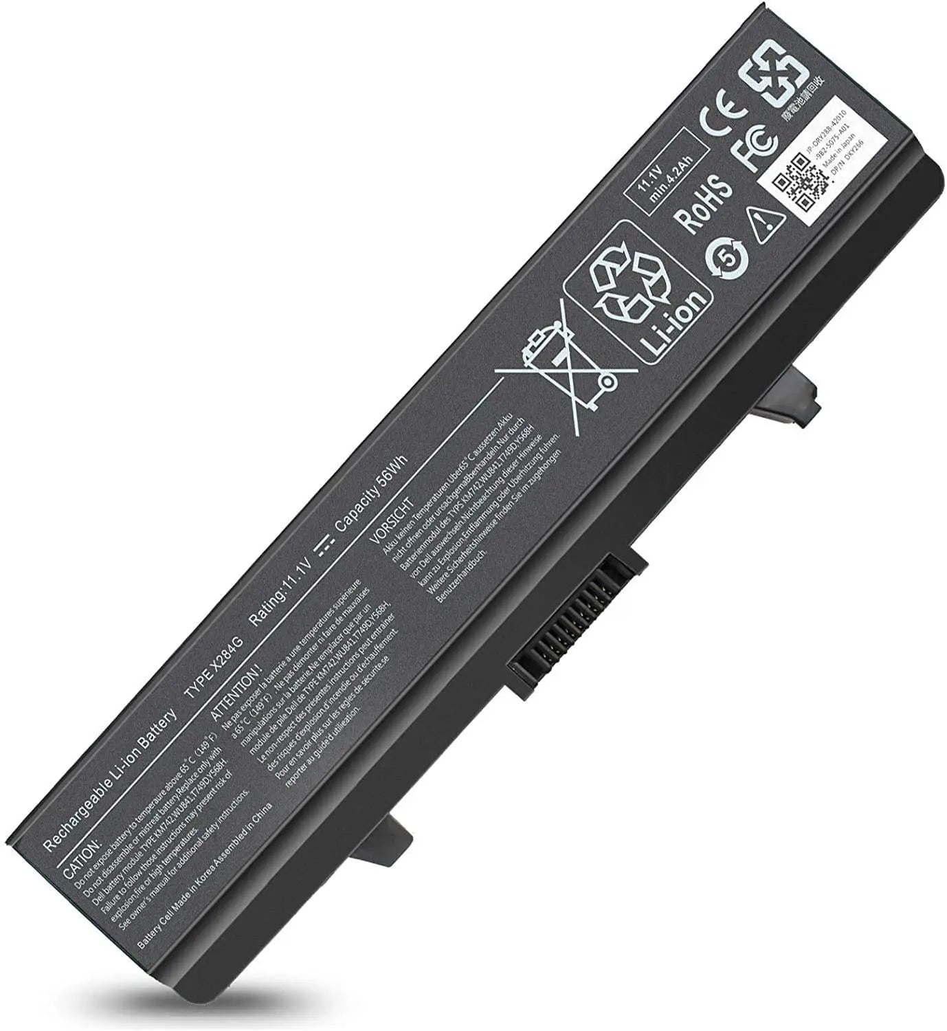 Dell Inspiron 1525 1545 6-Cell Replacement Battery