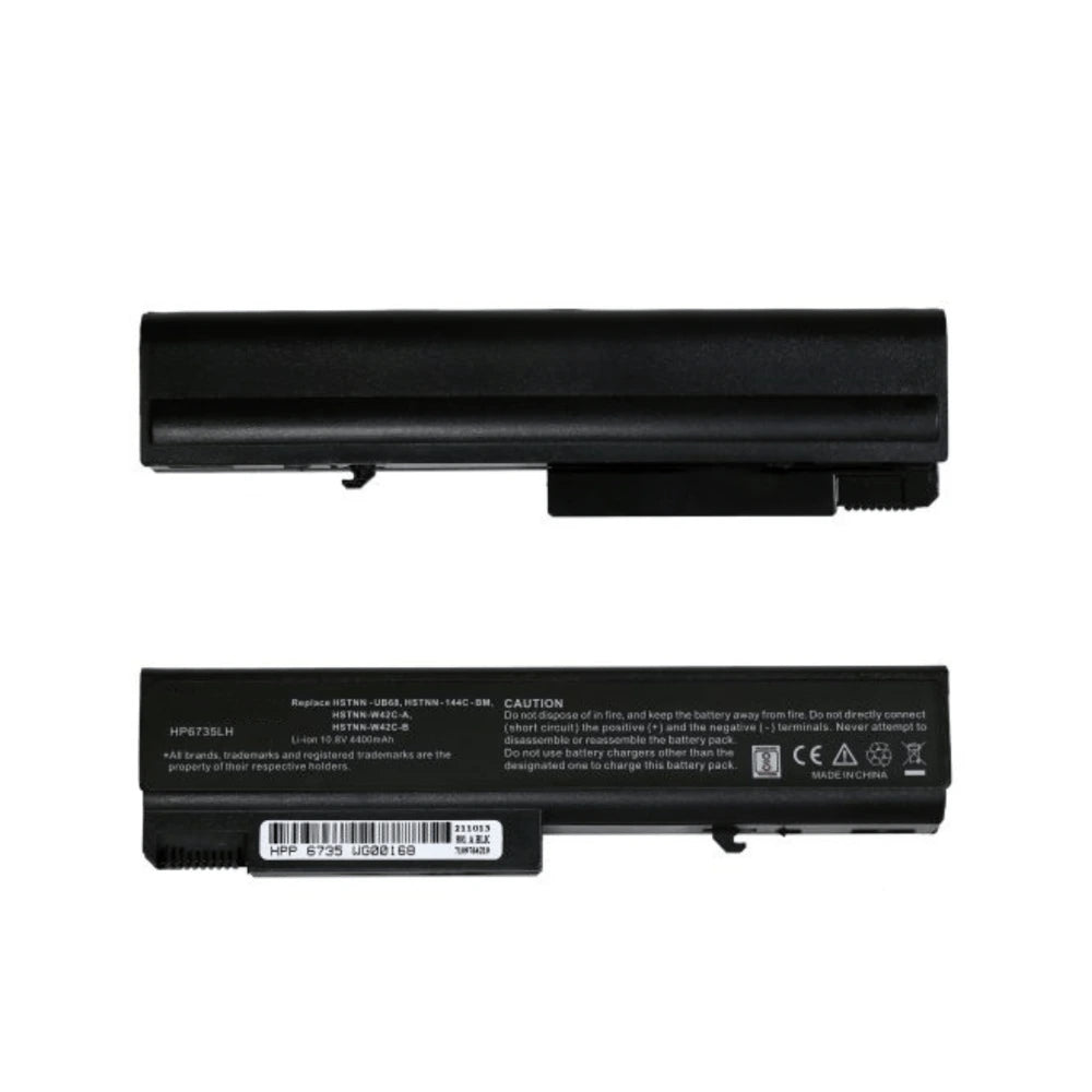 "Replacement battery for HP KU531AA, 10.8V 4000mAh 6-cell Li-ion, compatible with HP Compaq 6500b, 6530b, 6535b, 6700b, 6730b, 6735b, EliteBook 6930p, 8440P, 8440W, ProBook 6440b, 6445b, 6450b, 6540b, 6545b, 6550b, 6555b laptops