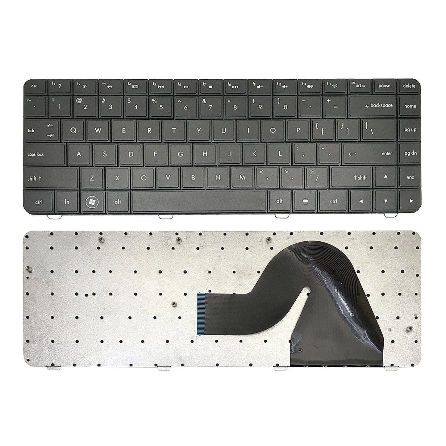 Replacement Laptop Keyboard for Compaq Presario CQ42 Series & HP Pavilion G42 – Black, High-Quality Layout