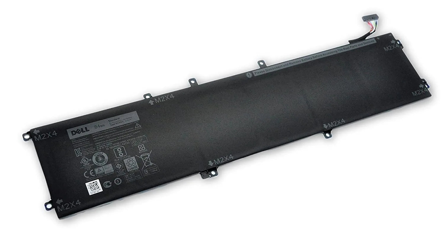 Dell 4GVGH 1P6KD Laptop Battery – 84Wh Replacement for XPS 15 9550 & Precision 5510