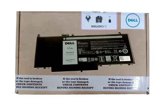 Dell 6MT4T Original Battery – 62Wh 4-Cell for Latitude E5470, E5570, Precision 3510