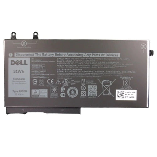 Dell W8GMW Battery for Latitude 5400, 5410, 5500, 5510 & Precision 3540/3550 - 51Wh 3-Cell Replacement Battery | Genuine Dell Laptop Battery