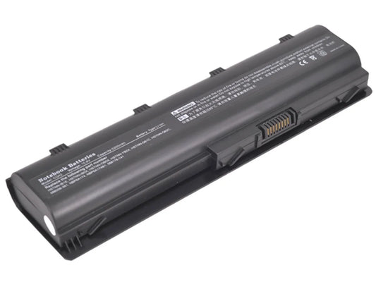 HP CQ42 laptop battery compatible with HP Presario CQ42, CQ56, G42, G62, Pavilion DV6, and more. High-quality replacement for long-lasting use.