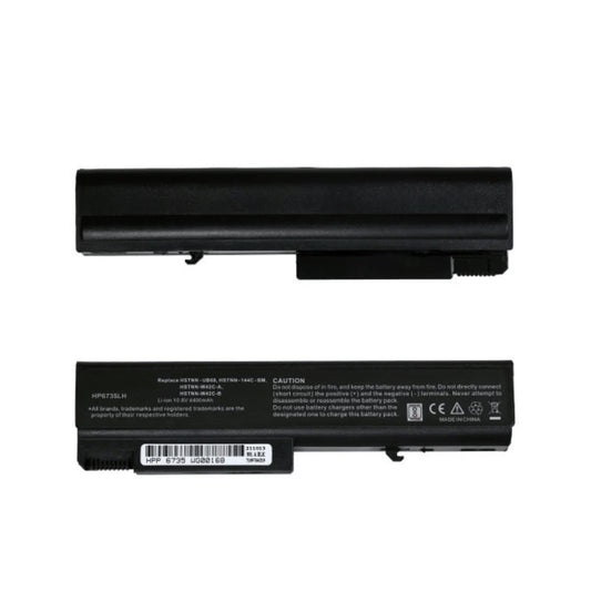 "Replacement battery for HP KU531AA, 10.8V 4000mAh 6-cell Li-ion, compatible with HP Compaq 6500b, 6530b, 6535b, 6700b, 6730b, 6735b, EliteBook 6930p, 8440P, 8440W, ProBook 6440b, 6445b, 6450b, 6540b, 6545b, 6550b, 6555b laptops