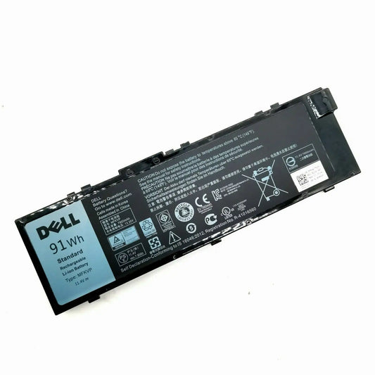 Dell MFKVP Original 91Wh 6-Cell Laptop Battery – Compatible with Dell Precision 7510, 7520, 7710, 7720 