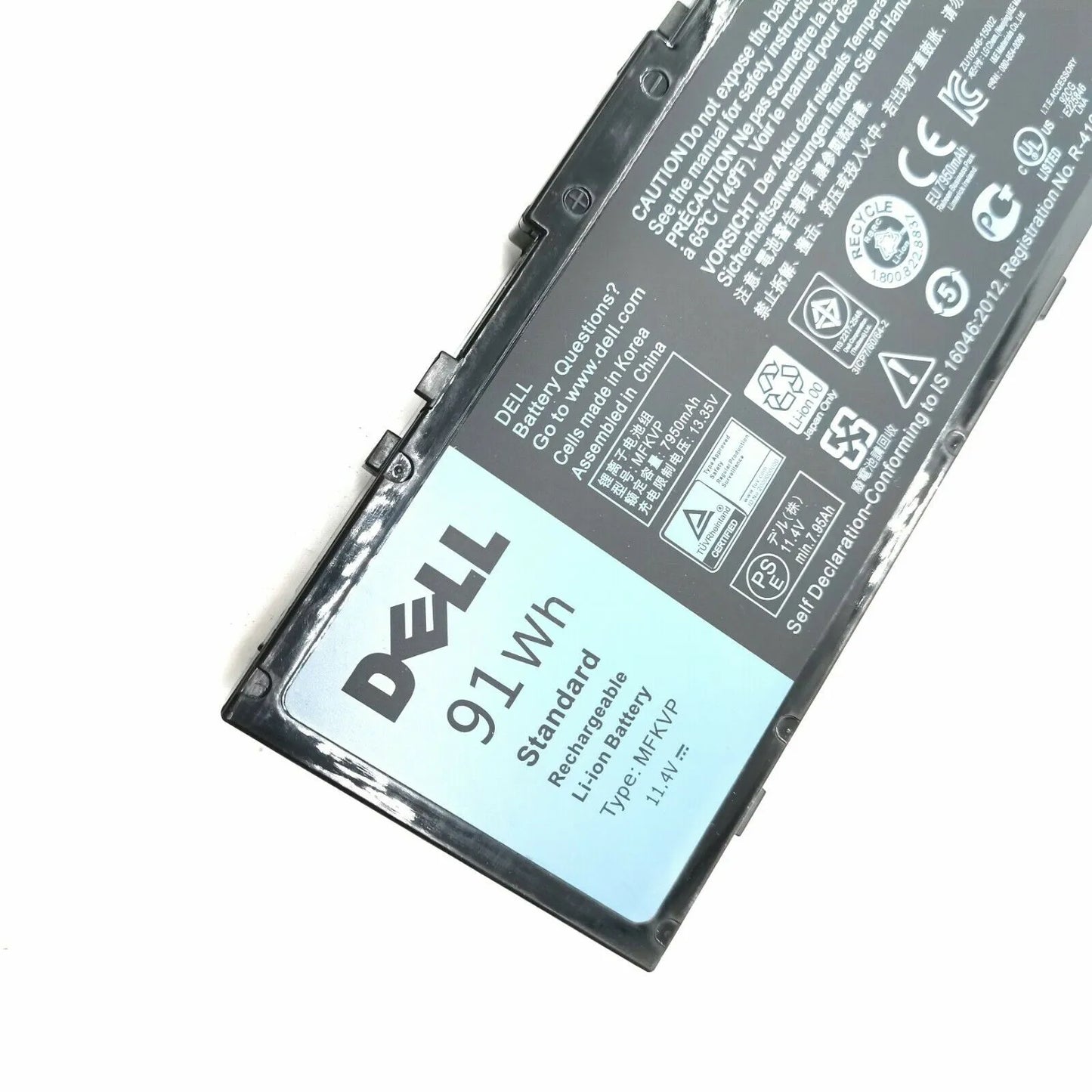 Dell MFKVP Original Battery Installed in Dell Precision Laptop – Reliable Power Backup for Business & Professional Users